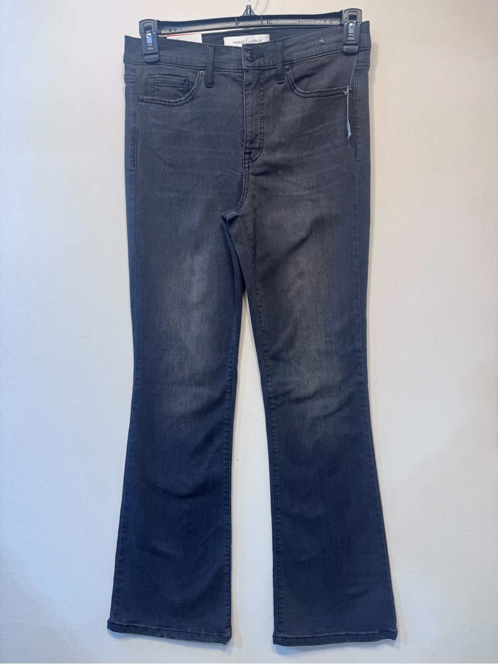 Vintage America Ladies' Bootcut Jean Mid-Rise Stretch Denim nwt